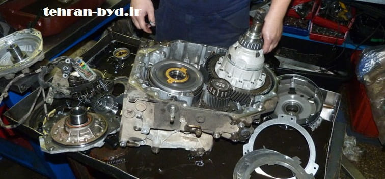 تعویض روغن گیربکس BYD